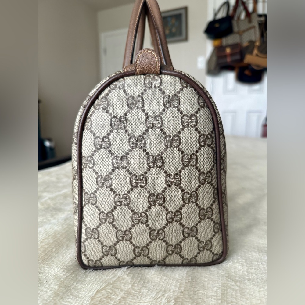 ❌SOLD❌ Gucci PVC Boston Bag - Picture 3 of 16